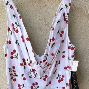 Stop Staring! dress with cherries